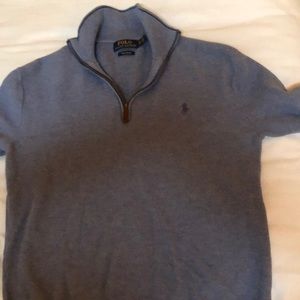 Polo quarter zip sweater